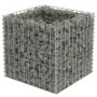 Arriate de gaviones de acero 50x50x50 cm de vidaXL, Maceteros y jardineras - Ref: Foro24-143570, Precio: 34,67 €, Descuento: %