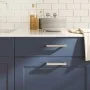 Tiradores para armarios 10 uds acero inoxidable plateado 128 mm by , Cabinet knobs and handles - Ref: Foro24-155382, Price: 2...