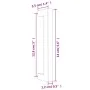 Tiradores para armarios 10 uds acero inoxidable plateado 128 mm by , Cabinet knobs and handles - Ref: Foro24-155382, Price: 2...