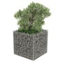 Gabionenbett aus Stahl 50x50x50 cm von vidaXL, Töpfe und Pflanzgefäße - Ref: Foro24-143570, Preis: 36,95 €, Rabatt: %