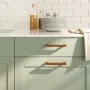 Tiradores para armarios 10 uds acero inoxidable bronce 128 mm by , Cabinet knobs and handles - Ref: Foro24-155406, Price: 23,...