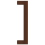 Tiradores para armarios 10 uds acero inoxidable bronce 128 mm