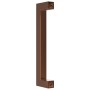 Tiradores para armarios 10 uds acero inoxidable bronce 128 mm