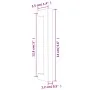 Tiradores para armarios 10 uds acero inoxidable bronce 128 mm by , Cabinet knobs and handles - Ref: Foro24-155406, Price: 23,...