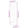 Tiradores para armarios 10 uds acero inoxidable dorado 96 mm de , Pomos y picaportes de armarios - Ref: Foro24-155389, Precio...