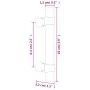 Tiradores para armarios 10 uds acero inoxidable plateado 64 mm de , Pomos y picaportes de armarios - Ref: Foro24-155412, Prec...