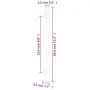 Tiradores para armarios 10 uds acero inoxidable dorado 224 mm by , Cabinet knobs and handles - Ref: Foro24-3203624, Price: 32...