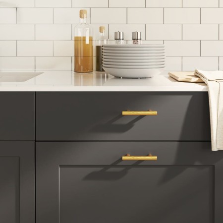 Schrankgriffe 20 Stück Edelstahl Gold 64 mm von , Schrankknöpfe und Griffe - Ref: Foro24-3203595, Preis: 22,76 €, Rabatt: %