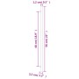 Tiradores para armarios 20 uds acero inoxidable bronce 480 mm by , Cabinet knobs and handles - Ref: Foro24-3203618, Price: 53...