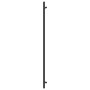 Tiradores para armarios 10 uds acero inoxidable negro 480 mm