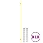Schrankgriffe 10 Stück aus goldfarbenem Edelstahl 480 mm von , Schrankknöpfe und Griffe - Ref: Foro24-3203626, Preis: 54,97 €...