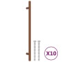Schrankgriffe 10 Stück Edelstahl Bronze 224 mm von , Schrankknöpfe und Griffe - Ref: Foro24-3203632, Preis: 20,74 €, Rabatt: %