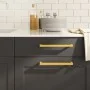 Schrankgriffe 10 Stück Edelstahl goldfarben 224 mm von , Schrankknöpfe und Griffe - Ref: Foro24-3203672, Preis: 28,00 €, Raba...