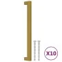 Schrankgriffe 10 Stück Edelstahl goldfarben 224 mm von , Schrankknöpfe und Griffe - Ref: Foro24-3203672, Preis: 28,00 €, Raba...