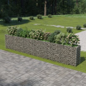 Arriate de gaviones de acero 540x50x100 cm de vidaXL, Maceteros y jardineras - Ref: Foro24-143566, Precio: 246,76 €, Descuent...