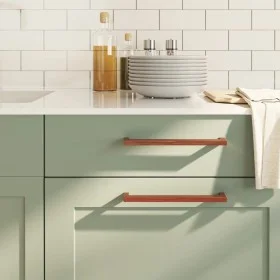 Tiradores para armarios 20 uds acero inoxidable bronce 224 mm by , Cabinet knobs and handles - Ref: Foro24-3203664, Price: 68...