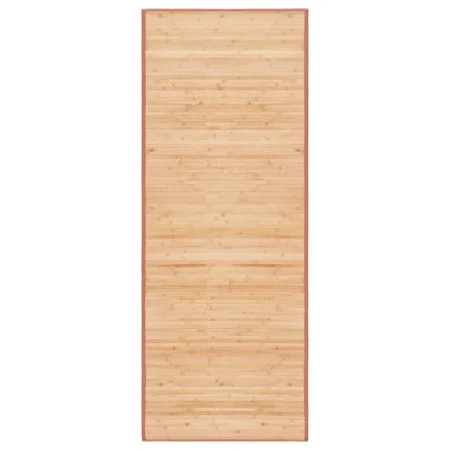 Alfombra de bambú marrón 80x200 cm de vidaXL, Alfombras - Ref: Foro24-247205, Precio: 49,79 €, Descuento: %