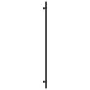 Tiradores para armarios 10 uds acero inoxidable negro 480 mm de , Pomos y picaportes de armarios - Ref: Foro24-3203714, Preci...