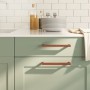 Tiradores para armarios 10 uds acero inoxidable bronce 192 mm by , Cabinet knobs and handles - Ref: Foro24-3203679, Price: 33...