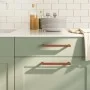 Tiradores para armarios 10 uds acero inoxidable bronce 192 mm by , Cabinet knobs and handles - Ref: Foro24-3203679, Price: 30...