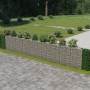 Muro de gaviones de acero 630x30x100 cm de vidaXL, Paneles de vallas - Ref: Foro24-143573, Precio: 247,90 €, Descuento: %