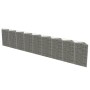 Muro de gaviones de acero 630x30x100 cm de vidaXL, Paneles de vallas - Ref: Foro24-143573, Precio: 247,90 €, Descuento: %