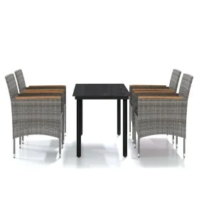 Mesita de noche con luces LED roble ahumado 40x39x37 cm de , Mesitas de noche - Ref: Foro24-836806, Precio: 46,45 €, Descuent...