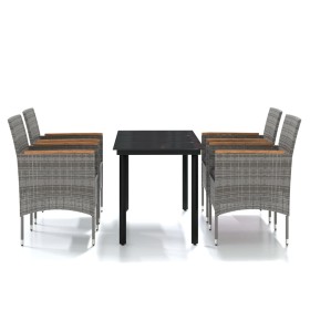 Nachttisch mit LED-Leuchten, geräucherte Eiche, 40 x 39 x 37 cm von , Nachttische - Ref: Foro24-836806, Preis: 45,04 €, Rabat...