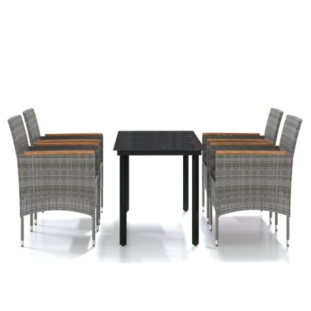 Nachttisch mit LED-Leuchten, geräucherte Eiche, 40 x 39 x 37 cm von , Nachttische - Ref: Foro24-836806, Preis: 45,04 €, Rabat...