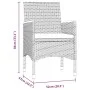 Nachttisch mit LED-Leuchten, geräucherte Eiche, 40 x 39 x 37 cm von , Nachttische - Ref: Foro24-836806, Preis: 46,45 €, Rabat...