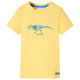 Helles ockerfarbenes Kinder-T-Shirt 104 von , Kinder-T-Shirts - Ref: Foro24-11735, Preis: 8,19 €, Rabatt: %