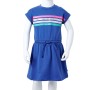 Kinderkleid mit kobaltblauer Kordel 104 von , Kinderkleider - Ref: Foro24-11120, Preis: 10,88 €, Rabatt: %