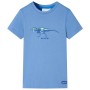 Medium blue children's t-shirt size 128 by , Kids T-shirts - Ref: Foro24-11742, Price: 8,28 €, Discount: %