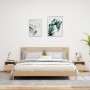 Nachttische mit LED-Leuchten 2 Stück Sonoma Eiche 40x39x37 cm von , Nachttische - Ref: Foro24-836803, Preis: 71,29 €, Rabatt: %