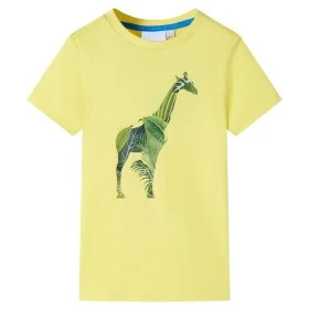 Yellow children's t-shirt size 128 by , Kids T-shirts - Ref: Foro24-12267, Price: 8,06 €, Discount: %