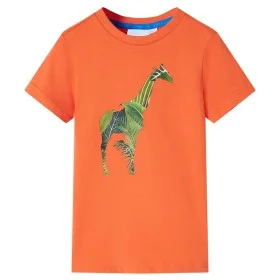 Camiseta infantil naranja 140 de , Camisetas para niños - Ref: Foro24-12273, Precio: 8,06 €, Descuento: %