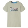 Light khaki children's t-shirt size 140 by , Kids T-shirts - Ref: Foro24-12568, Price: 8,00 €, Discount: %