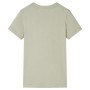 Light khaki children's t-shirt size 140 by , Kids T-shirts - Ref: Foro24-12568, Price: 8,00 €, Discount: %