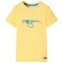Kinder-T-Shirt in hellem Ocker 140 von , Kinder-T-Shirts - Ref: Foro24-11738, Preis: 8,19 €, Rabatt: %