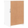 Armarios auxiliares luces LED 2 uds madera de ingeniería blanco by , Lockers and storage cabinets - Ref: Foro24-836631, Price...