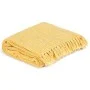 Manta de algodón amarillo mostaza 160x210 cm de vidaXL, Mantas - Ref: Foro24-133762, Precio: 37,04 €, Descuento: %