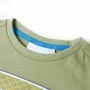 Kinder T-Shirt in hellem Khaki, Größe 128. von , Kinder-T-Shirts - Ref: Foro24-12422, Preis: 7,99 €, Rabatt: %
