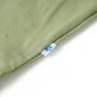 Kinder T-Shirt in hellem Khaki, Größe 128. von , Kinder-T-Shirts - Ref: Foro24-12422, Preis: 7,99 €, Rabatt: %