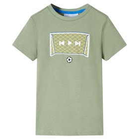 Camiseta infantil caqui claro 104 by , Kids T-shirts - Ref: Foro24-12420, Price: 8,07 €, Discount: %