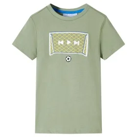 Camiseta infantil caqui claro 104 by , Kids T-shirts - Ref: Foro24-12420, Price: 7,99 €, Discount: %