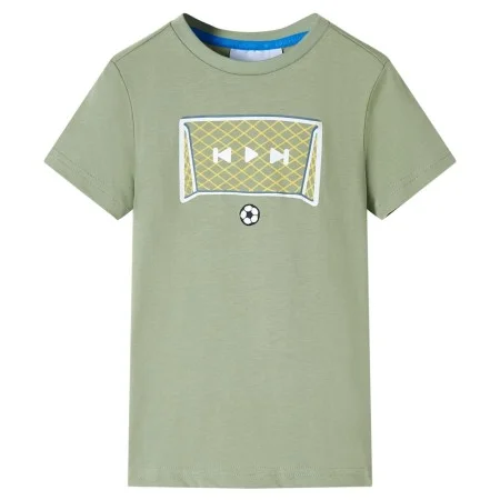 Camiseta infantil caqui claro 104 by , Kids T-shirts - Ref: Foro24-12420, Price: 7,99 €, Discount: %
