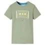 Camiseta infantil caqui claro 104 by , Kids T-shirts - Ref: Foro24-12420, Price: 7,99 €, Discount: %