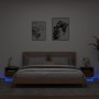 Nachttische mit LED-Lichtern, 2 Stück, Eiche Braun, 40x39x37 cm. von , Nachttische - Ref: Foro24-836811, Preis: 75,32 €, Raba...