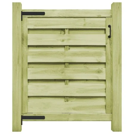Gartentür aus grün imprägniertem Kiefernholz, 100 x 100 cm von vidaXL, Gartentore - Ref: Foro24-45309, Preis: 47,20 €, Rabatt: %