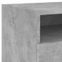 Mesitas de noche con luces LED 2 uds gris hormigón 40x39x37 cm by , Nightstands - Ref: Foro24-836805, Price: 79,17 €, Discoun...